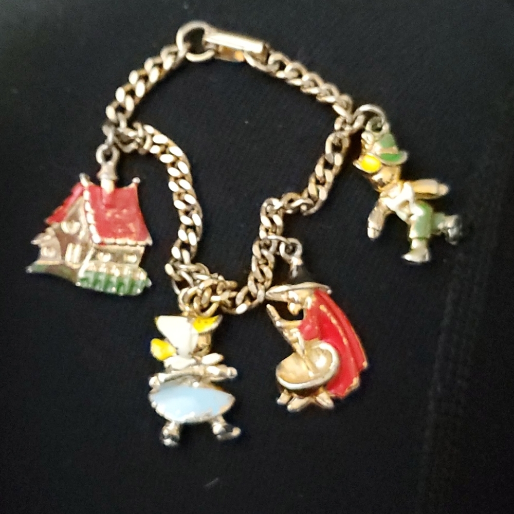 Hansel and Gretel Charm Bracelet